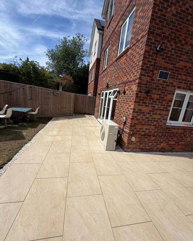 Recent patio project